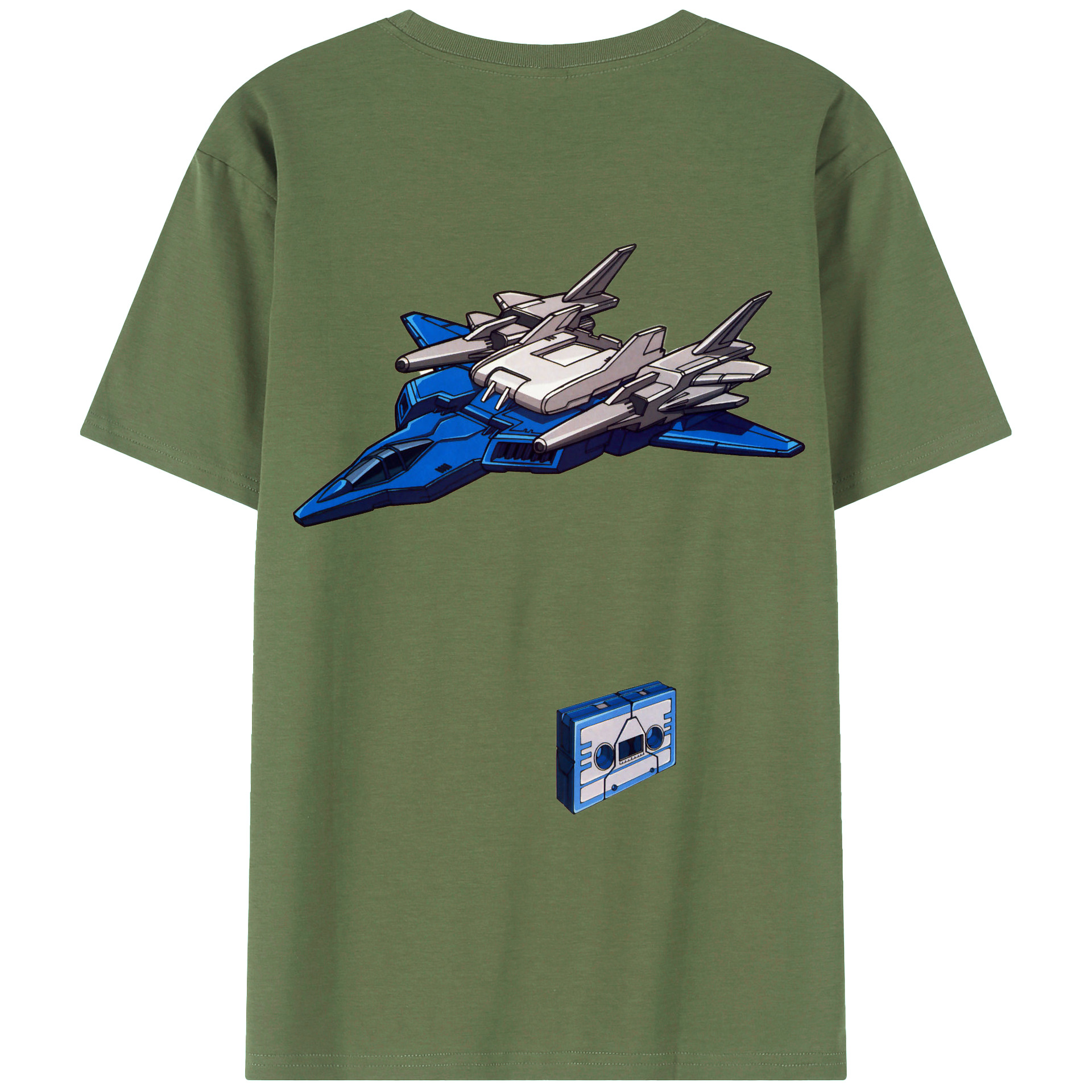 （画像用）  綿100％ メンズ半袖Tシャツ（バックプリント） 通気性